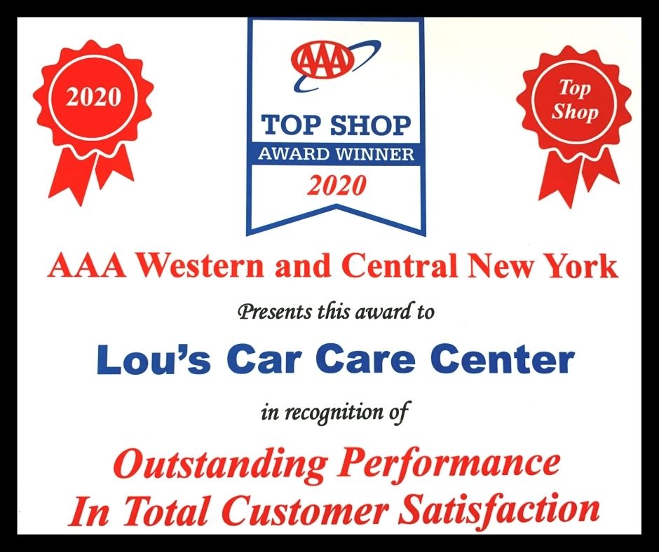 AAA Top Show Award Winner | Lou's Car Care Center, Inc.